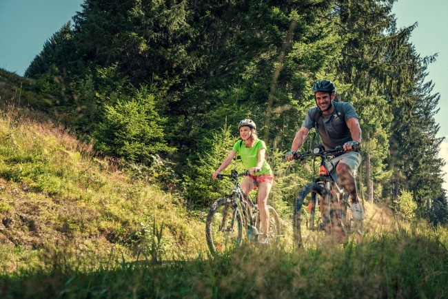 Mountainbiken in der Salzburger Sportwelt © TVB_Sobietzki